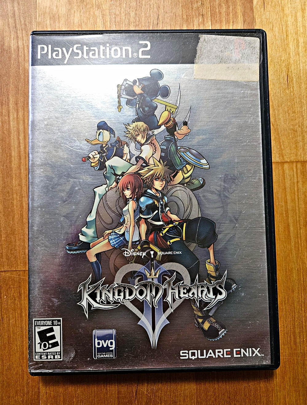 Square Enix Kingdom Hearts II PS2 E10+ NTSC-U/C Manual Included 2005 Black Label